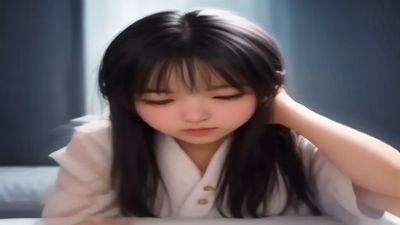 女性独自坐在书桌前认真写信，桌上摆着一支钢笔和信封，画面安静专注，暖黄台灯光，象征用文字表达真诚道歉